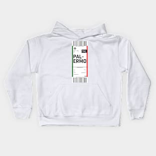 Boarding pass for Palermo Kids Hoodie